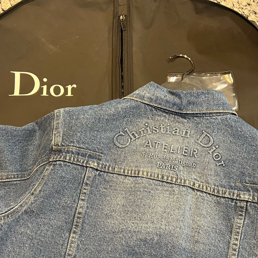Men’s Dior denim jacket - never worn